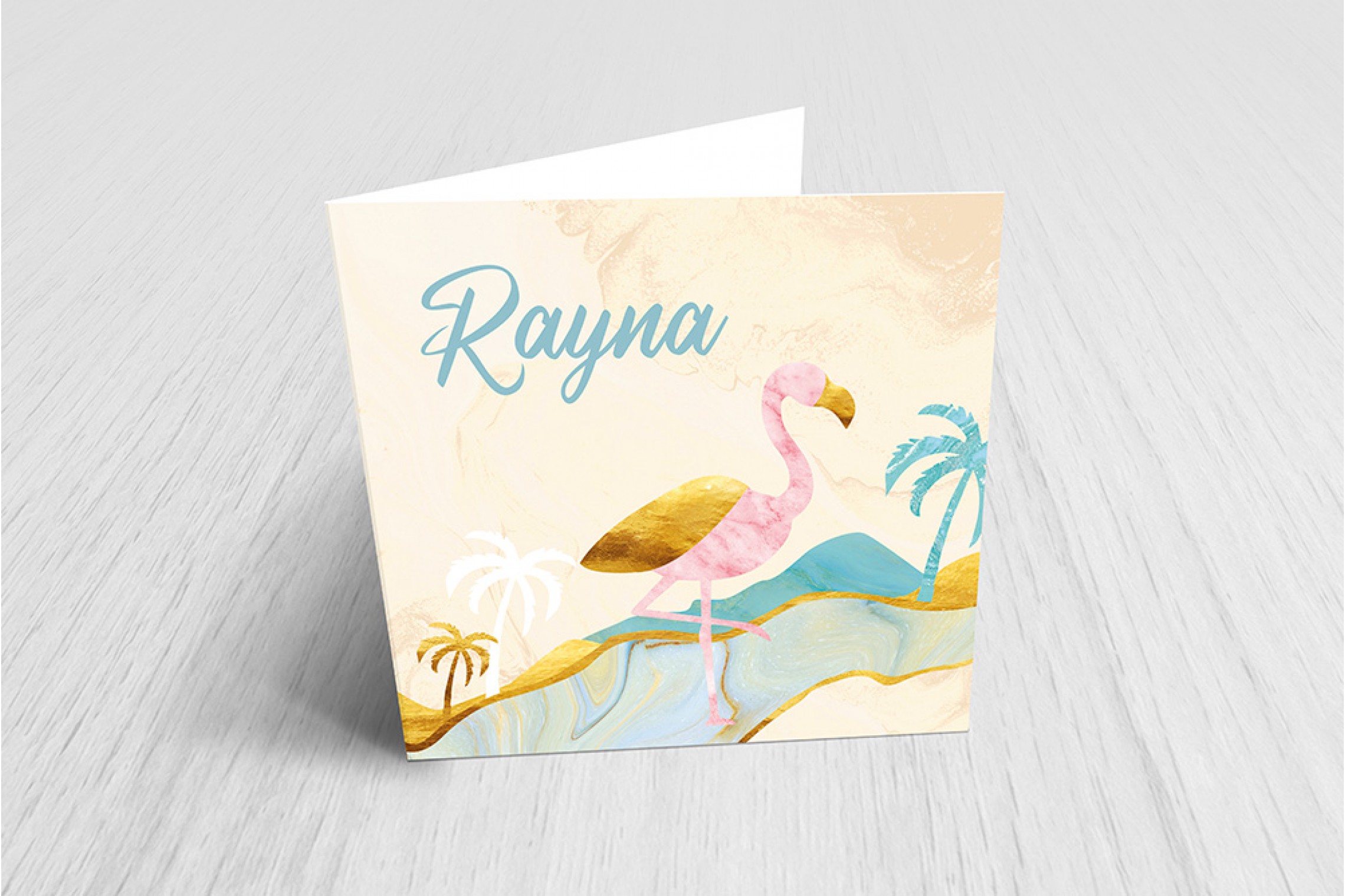 Tropische flamingo